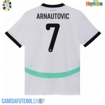 Camisa de time de futebol Áustria Marko Arnautovic #7 Replicas 2º Equipamento Europeu 2024 Manga Curta